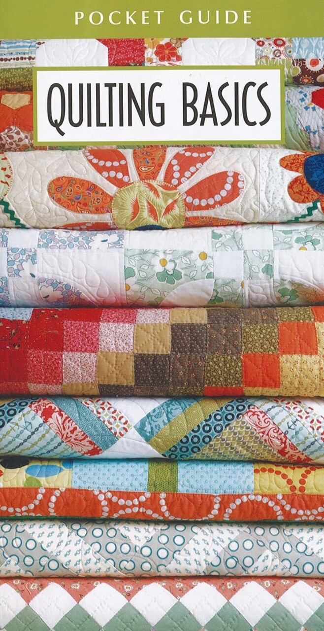 Leisure Arts Quilting Books Basics Pocket Guide – Quilt Books and Patterns with Step-by-Step Instructions, Patchwork Projects, and Creative Quilting Patterns for Beginners and Home Sewing